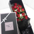 Rose Embrace Raft HighEnd Rose Gift Box1